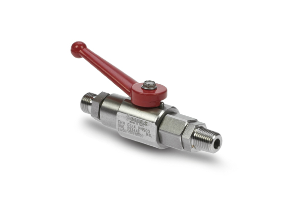 Kogelkraan R 1/4"; G 1/4", PN 350 SST Kogelkraan R 1/4"; G 1/4", PN 350 SST