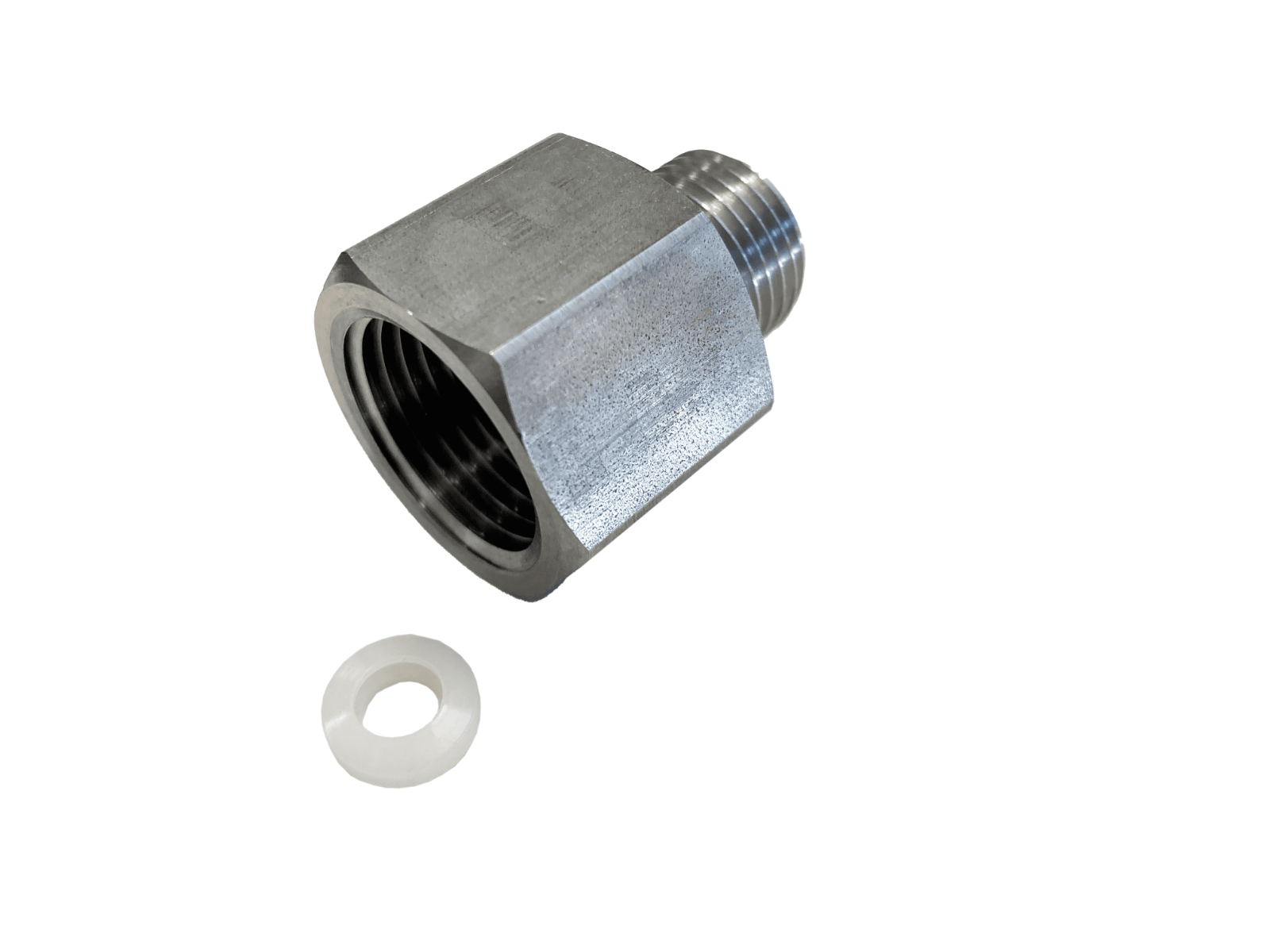 Adapter; G- naar F-draad I=7/8“; A=11/16“ Adapter; G- naar F-draad I=7/8“; A=11/16“