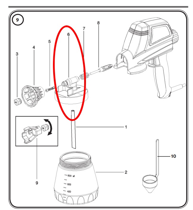 Pomphuis Flexio W 180 P