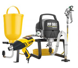 PowerPainter 90 met hopper en Furno 500
