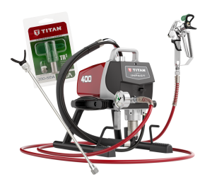 TITAN Impact 400 met verlenglans en HEA-spuittip