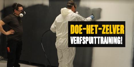 Doe-het-zelver, leren verfspuiten voor consumenten (Utrecht)